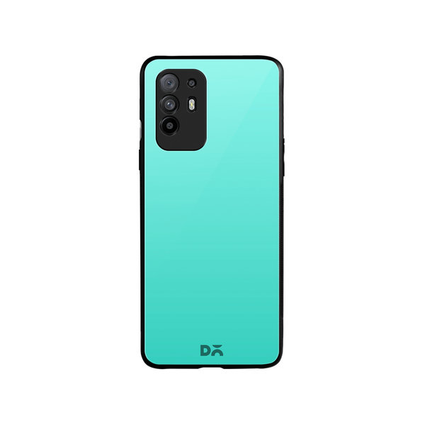 

DailyObjects Teal Gradient Glass Case Cover For Oppo F19 Pro Plus