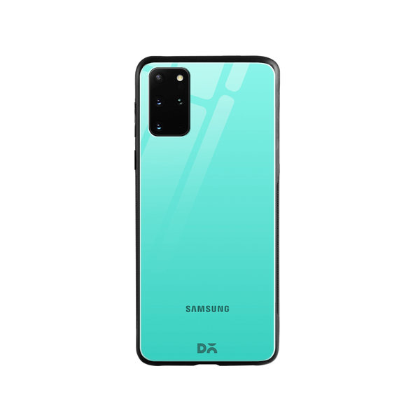 

DailyObjects Teal Gradient Glass Case Cover For Samsung Galaxy S20 Plus