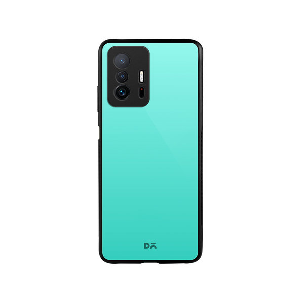 

DailyObjects Teal Gradient Glass Case Cover For Xiaomi 11T