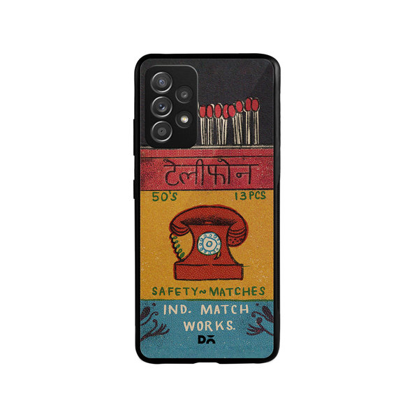 

DailyObjects Telephone Matchbox Glass Case Cover For Samsung Galaxy A53