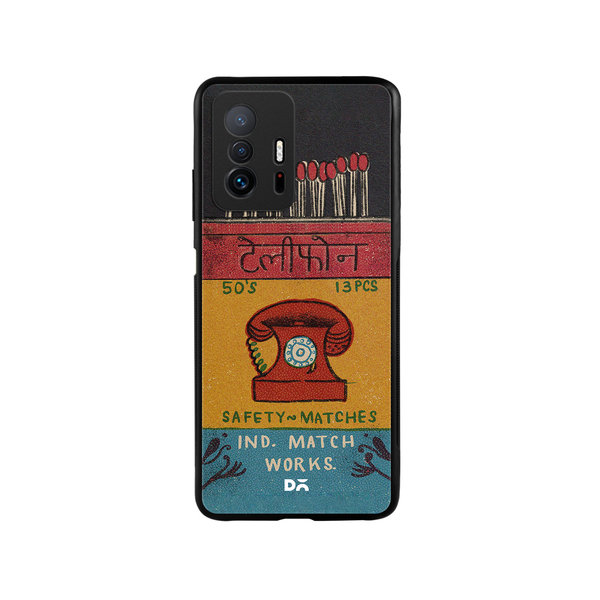 

DailyObjects Telephone Matchbox Glass Case Cover For Xiaomi 11T