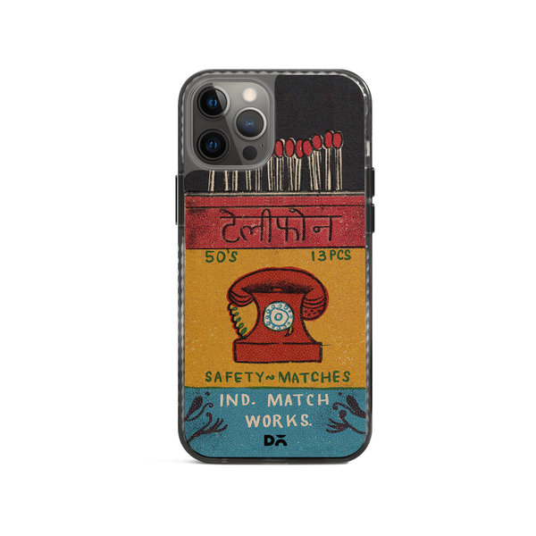 

DailyObjects Telephone Matchbox Stride 2.0 Case Cover For iPhone 12 Pro