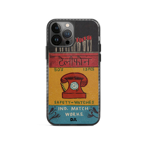 

DailyObjects Telephone Matchbox Stride 2.0 Case Cover For iPhone 13 Pro