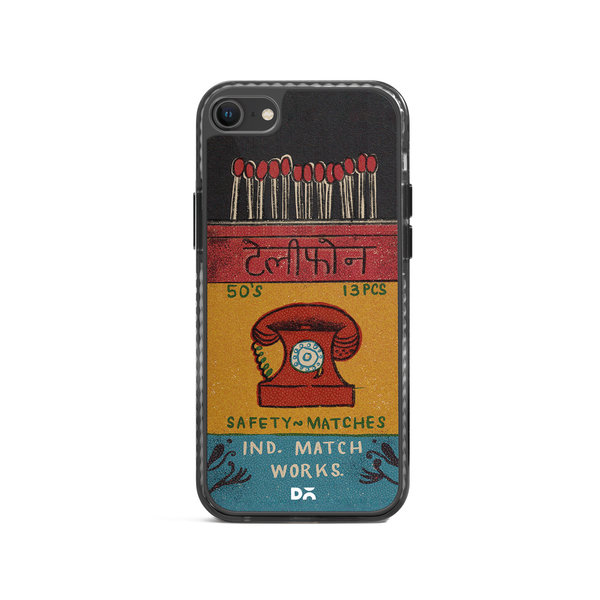 

DailyObjects Telephone Matchbox Stride 2.0 Case Cover For iPhone 8
