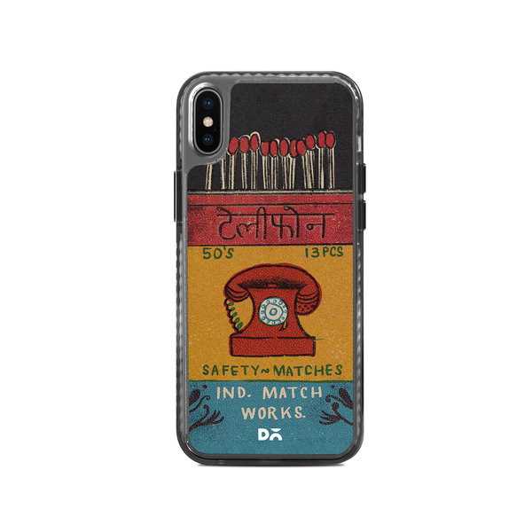 

DailyObjects Telephone Matchbox Stride 2.0 Case Cover For iPhone XS