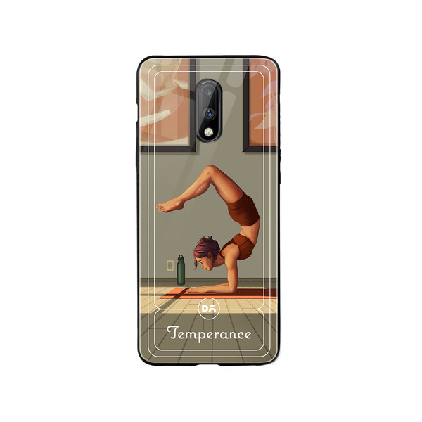 

DailyObjects Temperance Glass Case Cover For OnePlus 7