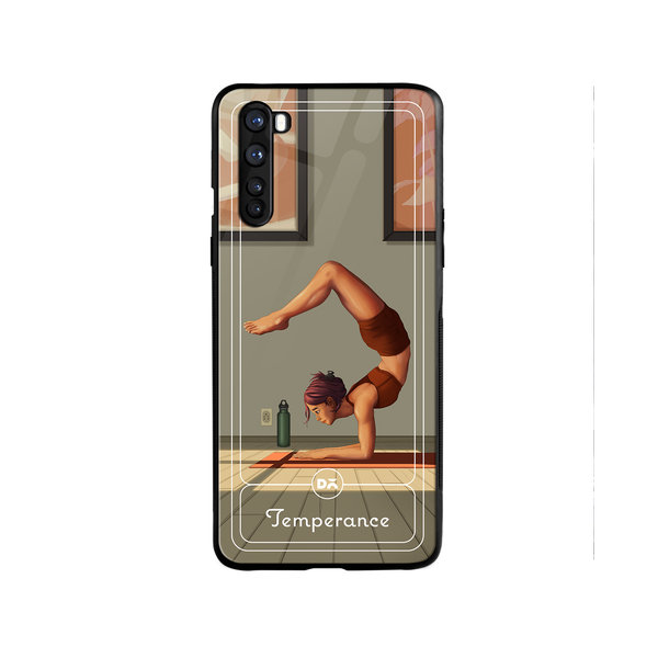 

DailyObjects Temperance Glass Case Cover For OnePlus Nord