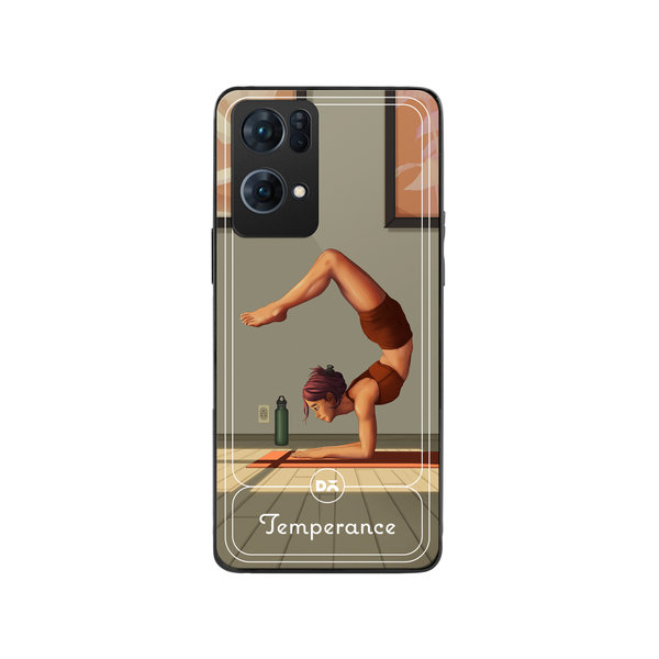

DailyObjects Temperance Glass Case Cover For Oppo Reno 7 Pro