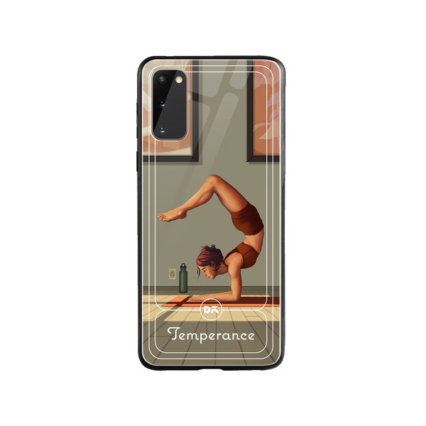 

DailyObjects Temperance Glass Case Cover For Samsung Galaxy S20