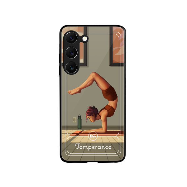 

DailyObjects Temperance Glass Case Cover For Samsung Galaxy S23