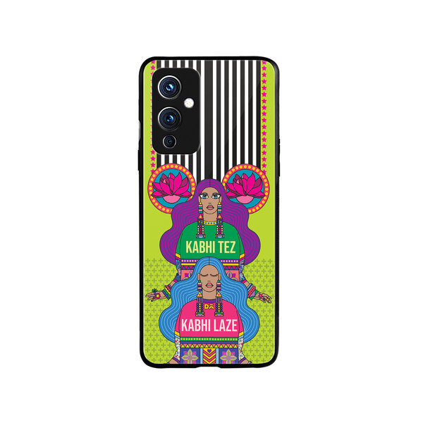 

DailyObjects Tezy Lazy Glass Case Cover For OnePlus 9