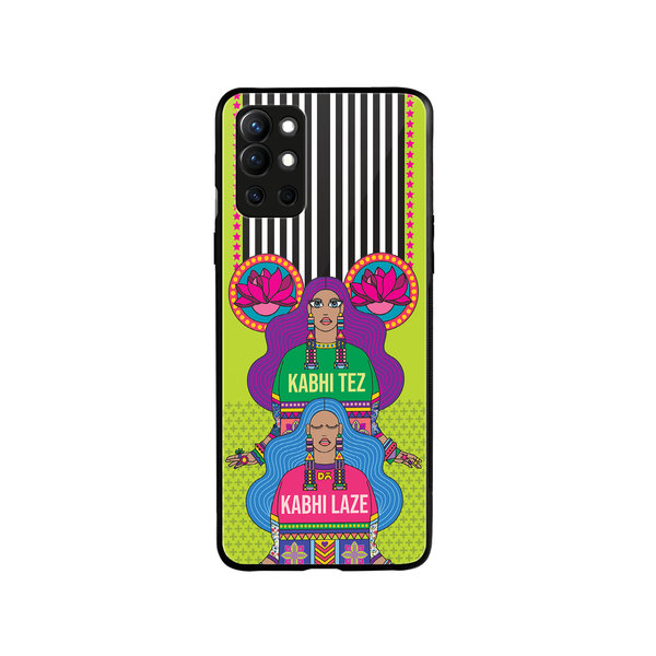 

DailyObjects Tezy Lazy Glass Case Cover For OnePlus 9R