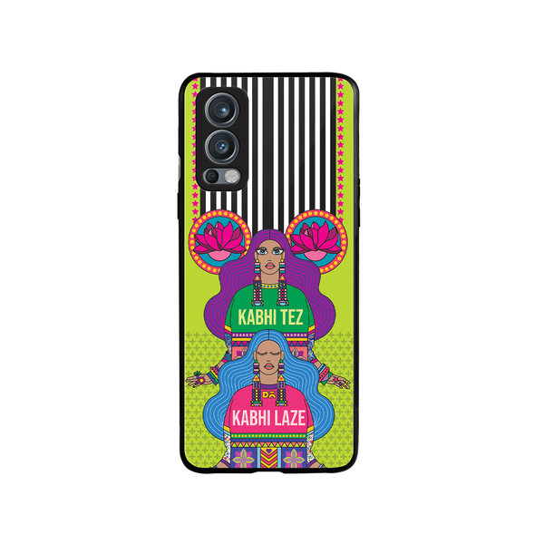 

DailyObjects Tezy Lazy Glass Case Cover For OnePlus Nord 2