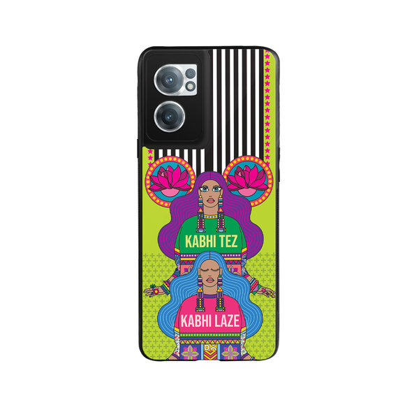 

DailyObjects Tezy Lazy Glass Case Cover For OnePlus Nord CE 2