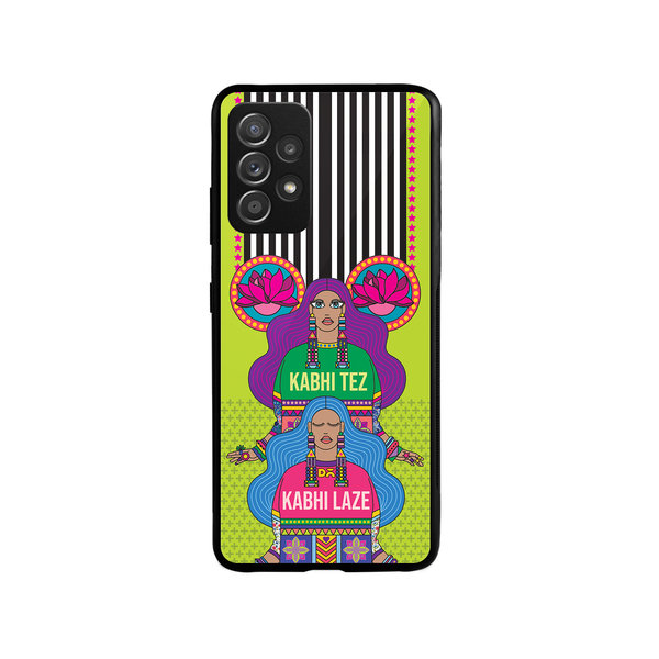 

DailyObjects Tezy Lazy Glass Case Cover For Samsung Galaxy A73