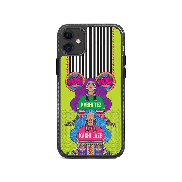 

DailyObjects Tezy Lazy Stride 2.0 Case Cover For iPhone 11