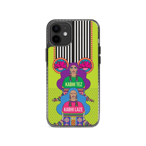 

DailyObjects Tezy Lazy Stride 2.0 Case Cover For iPhone 12