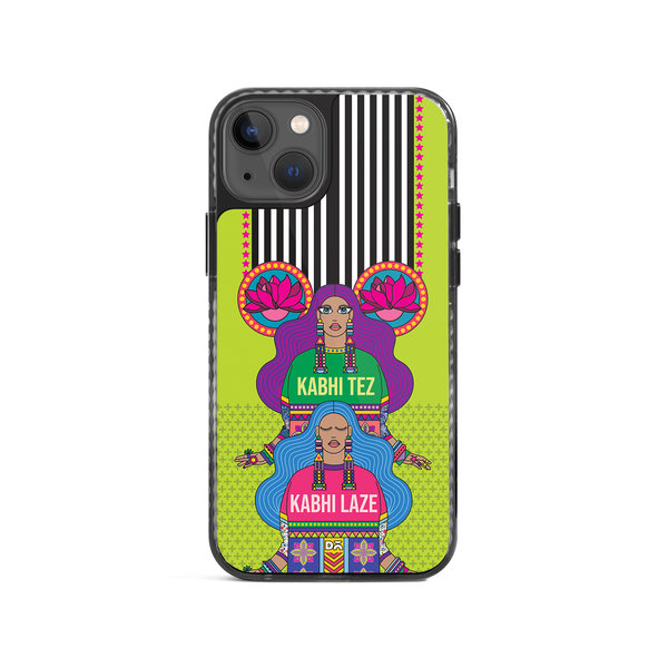 

DailyObjects Tezy Lazy Stride 2.0 Case Cover For iPhone 14 Plus