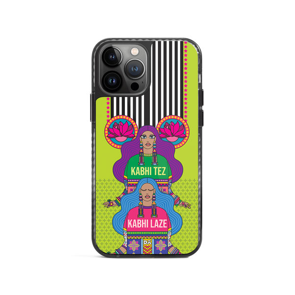 

DailyObjects Tezy Lazy Stride 2.0 Case Cover For iPhone 14 Pro Max