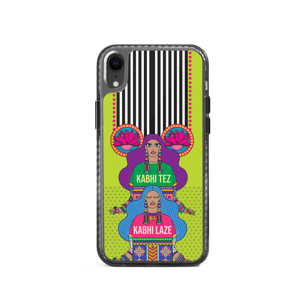 

DailyObjects Tezy Lazy Stride 2.0 Case Cover For iPhone XR