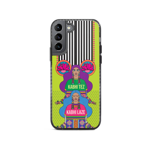 

DailyObjects Tezy Lazy Stride 2.0 Case Cover For Samsung Galaxy S21