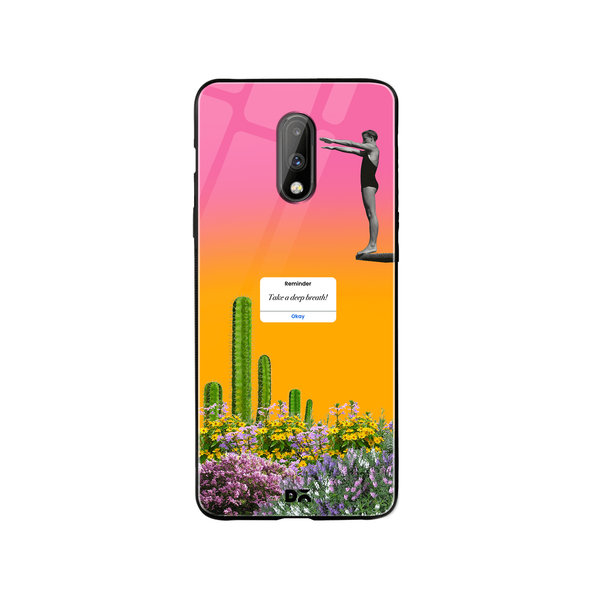 

DailyObjects Thank God for Reminders! Glass Case Cover For OnePlus 7