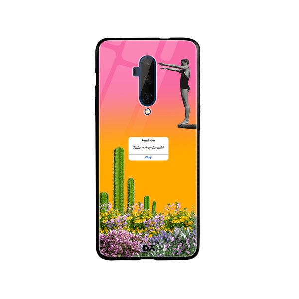 

DailyObjects Thank God for Reminders! Glass Case Cover For OnePlus 7T Pro