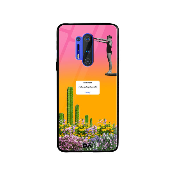 

DailyObjects Thank God for Reminders! Glass Case Cover For OnePlus 8 Pro