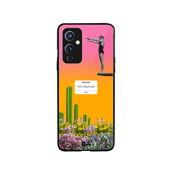 

DailyObjects Thank God for Reminders! Glass Case Cover For OnePlus 9