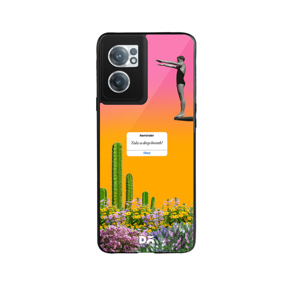 

DailyObjects Thank God for Reminders! Glass Case Cover For OnePlus Nord CE 2