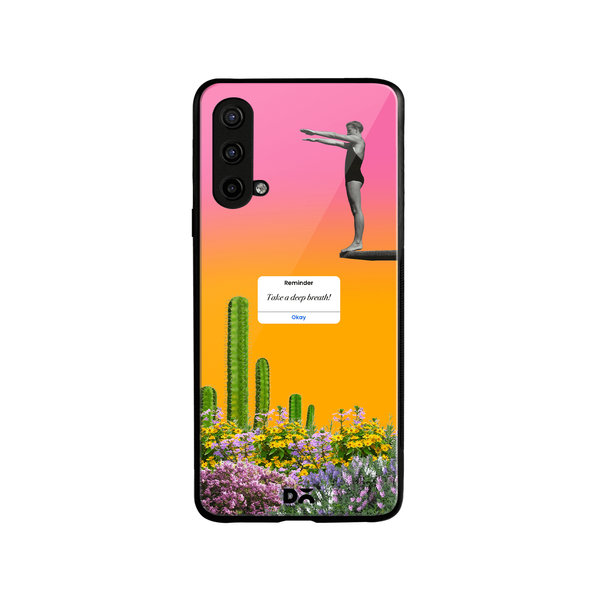 

DailyObjects Thank God for Reminders! Glass Case Cover For OnePlus Nord CE