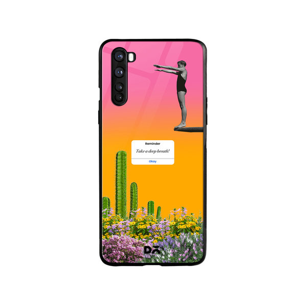 

DailyObjects Thank God for Reminders! Glass Case Cover For OnePlus Nord