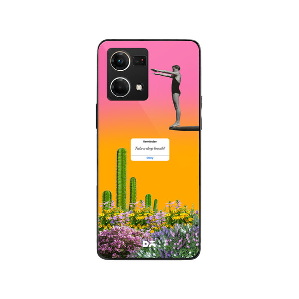 

DailyObjects Thank God for Reminders! Glass Case Cover For Oppo F21 Pro