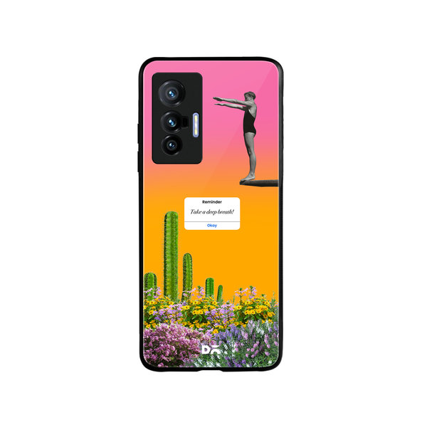 

DailyObjects Thank God for Reminders! Glass Case Cover For Vivo X70