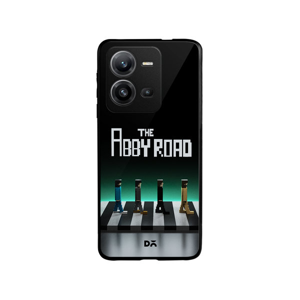 

DailyObjects The Abby Glass Case Cover For Vivo V25