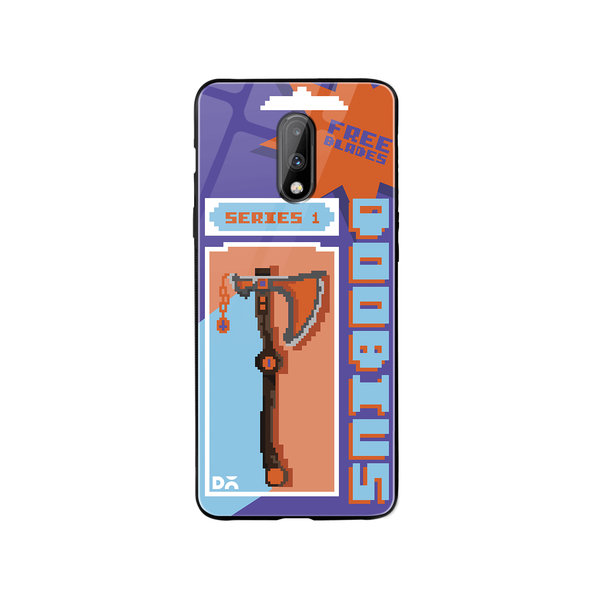 

DailyObjects The Axe of Doobius Glass Case Cover For OnePlus 7