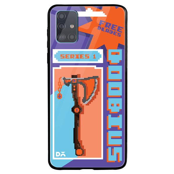 

DailyObjects The Axe of Doobius Glass Case Cover For Samsung Galaxy A51