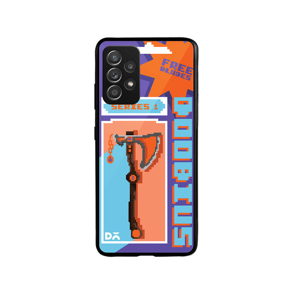 

DailyObjects The Axe of Doobius Glass Case Cover For Samsung Galaxy A52