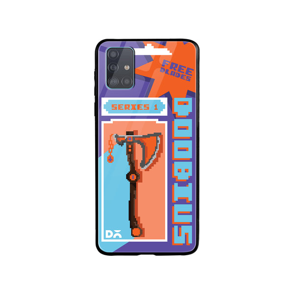

DailyObjects The Axe of Doobius Glass Case Cover For Samsung Galaxy A71