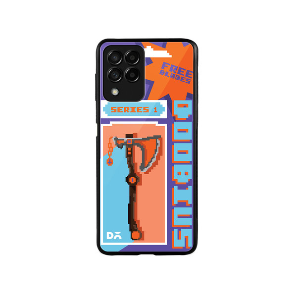 

DailyObjects The Axe of Doobius Glass Case Cover For Samsung Galaxy M53