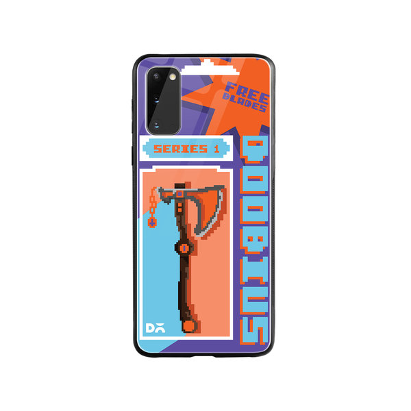 

DailyObjects The Axe of Doobius Glass Case Cover For Samsung Galaxy S20