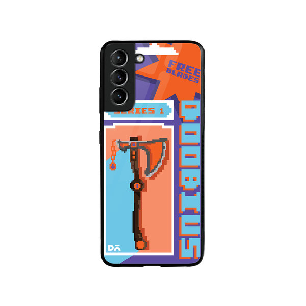 

DailyObjects The Axe of Doobius Glass Case Cover For Samsung Galaxy S21 FE