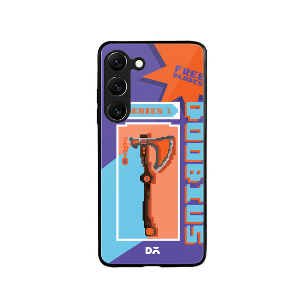 

DailyObjects The Axe of Doobius Glass Case Cover For Samsung Galaxy S23 Plus