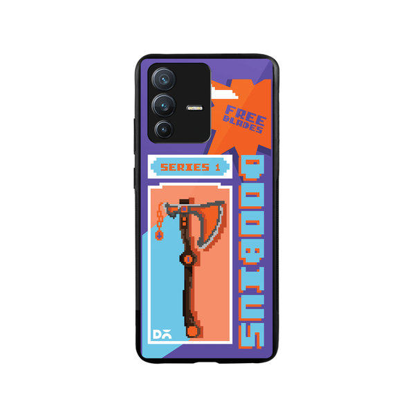

DailyObjects The Axe of Doobius Glass Case Cover For Vivo V23 Pro