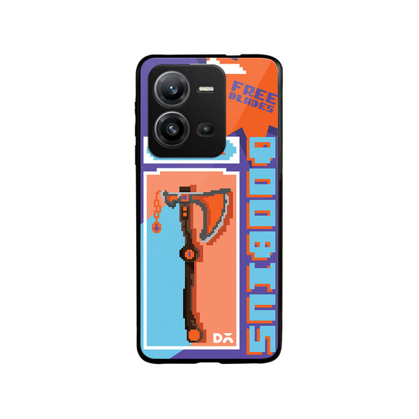 DailyObjects The Axe of Doobius Glass Case Cover For Vivo V25