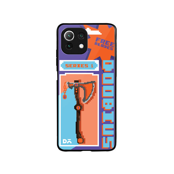 

DailyObjects The Axe of Doobius Glass Case Cover For Xiaomi Mi 11 Lite