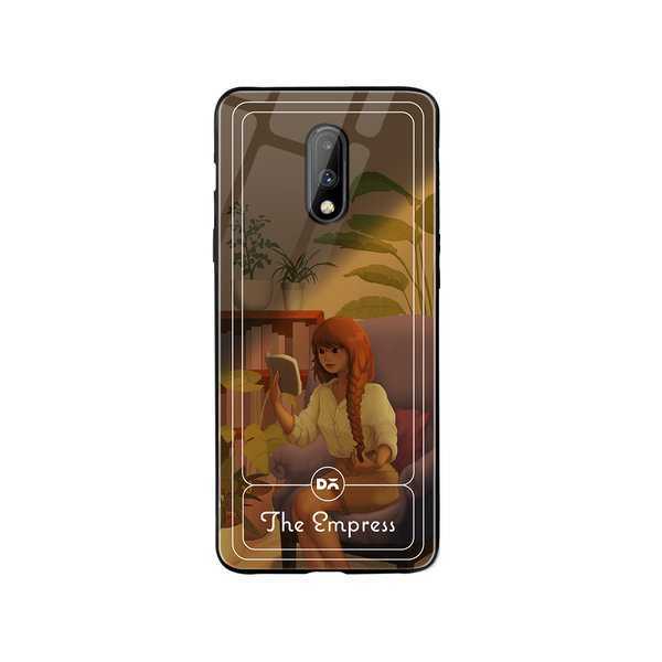 

DailyObjects The Empress Glass Case Cover For OnePlus 7