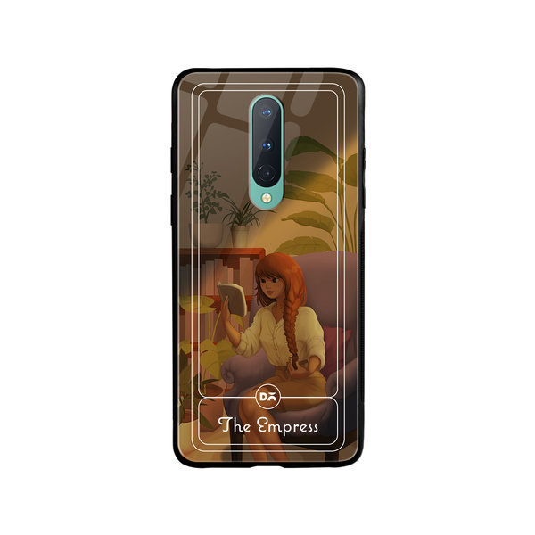 

DailyObjects The Empress Glass Case Cover For OnePlus 8