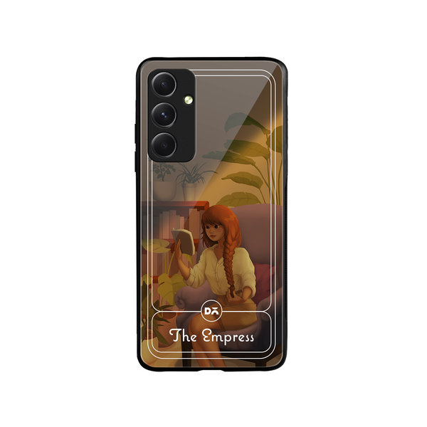 

DailyObjects The Empress Glass Case Cover For Samsung Galaxy A54 5G