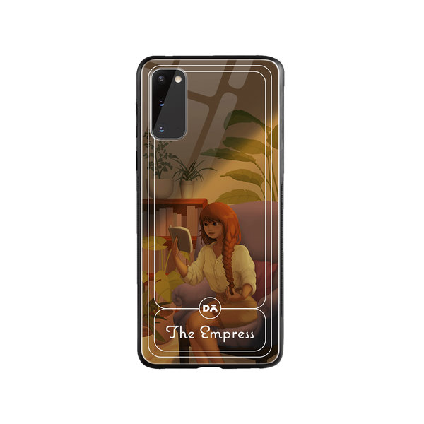 

DailyObjects The Empress Glass Case Cover For Samsung Galaxy S20